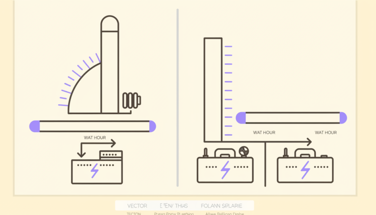 Comparison showing how a high-power appliance used briefly and a lower-power appliance used for many hours create different portable power station requirements.