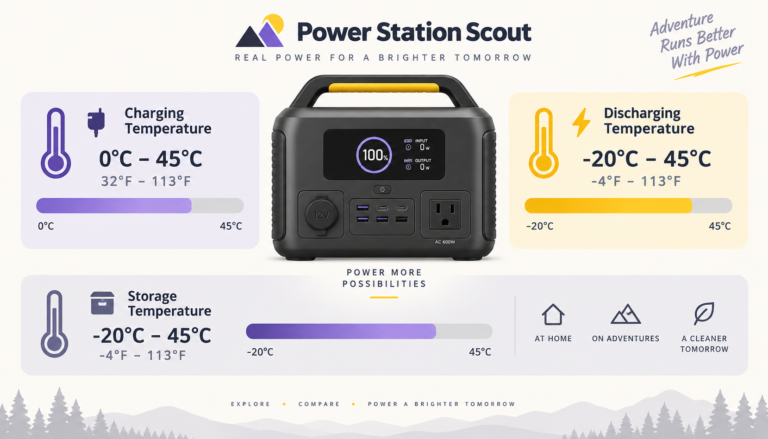 Portable power station temperature and care guide